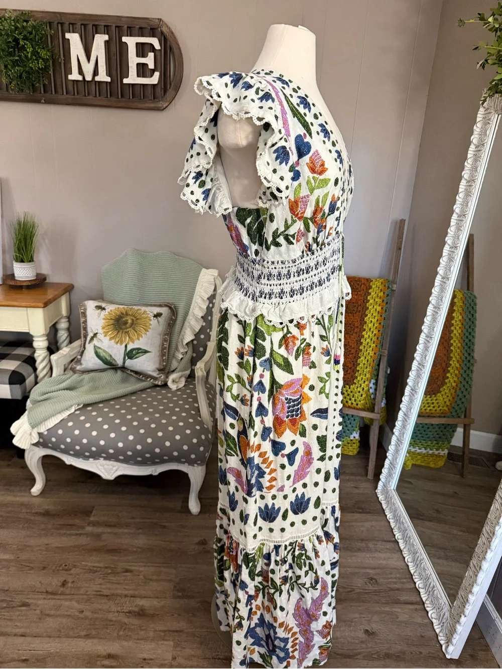 Farm Rio • Summer Garden Maxi Dress - Picture 12 of 16